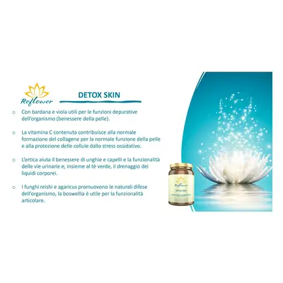 Reflower Detox Skin Integratore alimentare (250g)