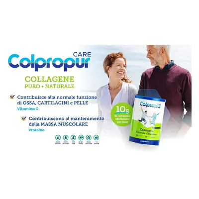 Colpropur Care - 2 integratori alimentari con collagene idrolizzato