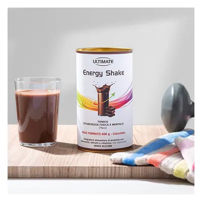 Ultimate Energy Shake integratore con 3 fonti proteiche