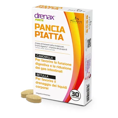 Drenax Forte Pancia Piatta Integratore alimentare (30cpr)