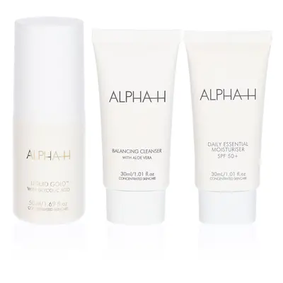 Alpha - H Kit Liquid Gold trio trattamenti cosmetici