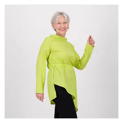 Caterina Lancini Blusa asimmetrica con scollo ad anello