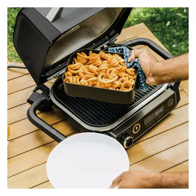 Ninja Cestello combinato frittura ad aria per barbecue Woodfire