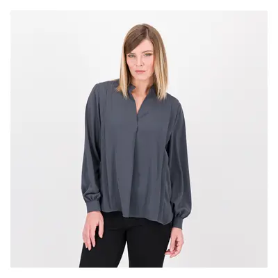 EVA Franco Ciambella Blusa in doppia georgette