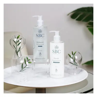 SBC Kit idratazione: siero Acido Glicolico +gel Acido Ialuronico