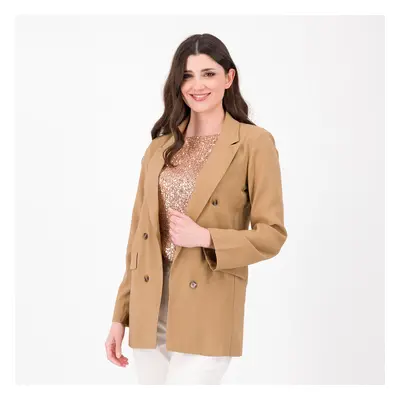 Matilde Design Blazer in twill di viscosa Linea destrutturata Made in Italy