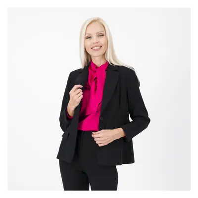 PALAZZO MODA Blazer sciancrato cadi misto viscosa