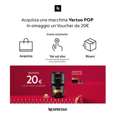 Nespresso Vertuo Pop macchina da caffè