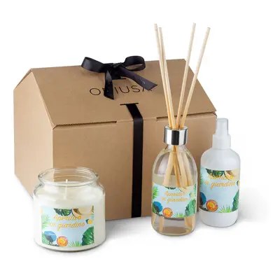 Oniusa Venezia Kit con diffusore, candela e spray ambiente e tessuti