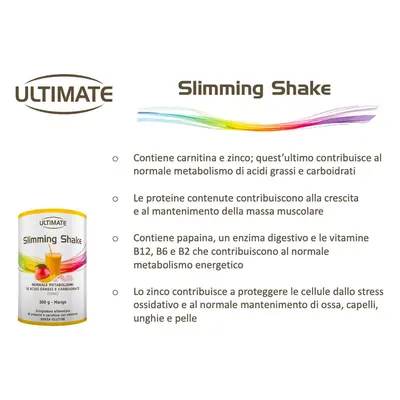 Ultimate Slimming Shake Integratore alimentare proteico