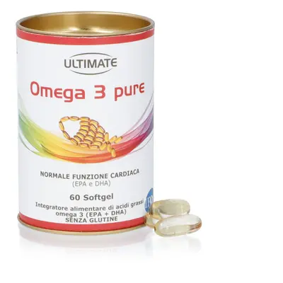 Ultimate Omega3 Pure 60 integratore alimentare