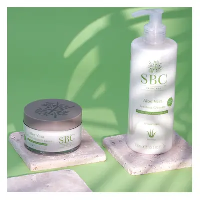 SBC Kit Aloe Vera: detergente cremoso e crema idratante