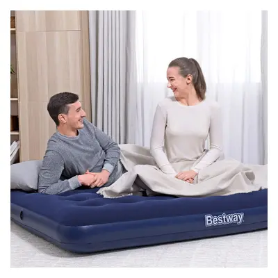 Bestway Airbed materasso gonfiabile blu floccato