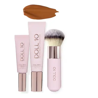 Doll10 Fondotinta e correttore Doll Skin Anti-Stress+pennello