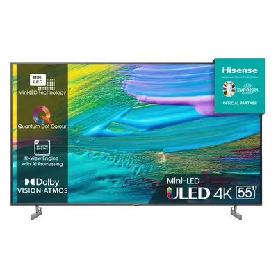 Hisense TV Mini-LED QLED 55'' 4K Ultra HD