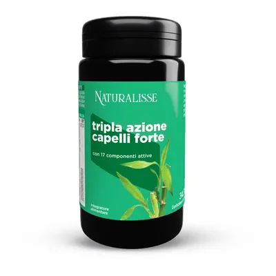 Naturalisse Tripla Azione Capelli Forte Integratore alimentare (60cpr)