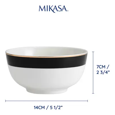 Mikasa Luxe Deco 4 ciotole per cereali