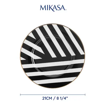 Mikasa Set 4 piattini da contorno Luxe Deco diam. 20 cm