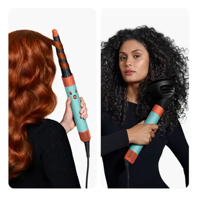 Dyson Airwrap i.d.™ styler color acquamarina con diffusore Wave+Curl