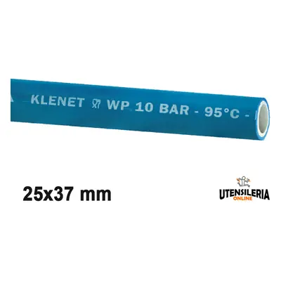 Tubo KLENET10 per lavaggio acqua calda industria alimentare 25x37mm (40mt)