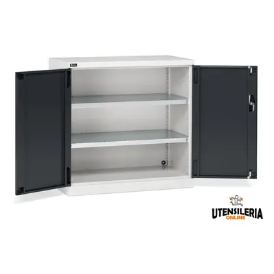 Armadio ante battenti Fami Perfom 54x27 EH 1023x555x1000 con 2 ripiani, portata 800 Kg