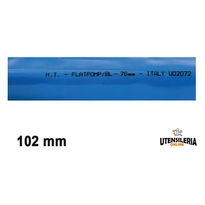 Tubo in PVC per mandata acqua FLATPOMP/B-L -10/+60��C 102mm (50mt)