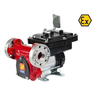 Pompa elettrica Meclube 12V certificata Atex per travaso benzina, kerosene e gasolio, 50l/min