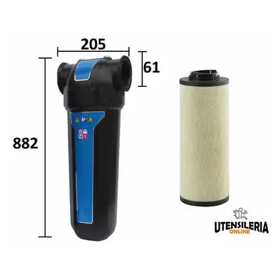 Filtro per polveri oli e uso generale AF2700 grado PF OMI 45333 l/min