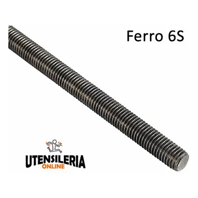 Barre filettate in ferro 6S LTF1110 1 metro