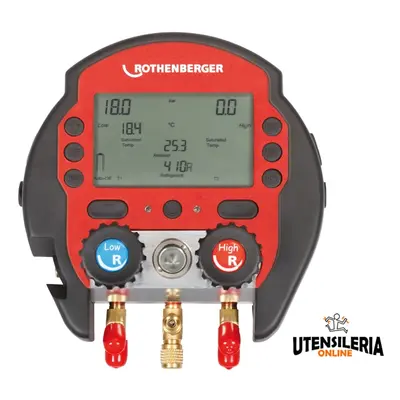 Rothenberger manometro digitale Rocool 600 con 2 termometri in set completo