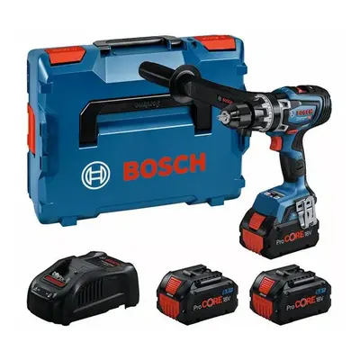 Bosch trapano avvitatore a percussione GSB 18V-150 C BITURBO con 3 batterie 8.0Ah