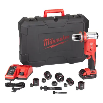 Punzonatrice a batteria Milwaukee M18 HKP con punzoni e matrici M16-M40 in Kit