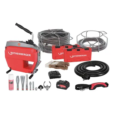 Rothenberger macchina disotturatrice a batteria R600 VarioClean in set