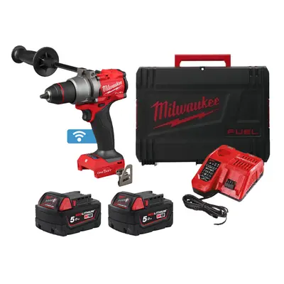 Trapano avvitatore Milwaukee M18 Fuel ONEDD3 One-Key 158 Nm in Kit