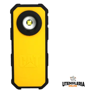 Lampada da lavoro tascabile CAT CT 5120 con paracolpi in gomma, 250 lumen