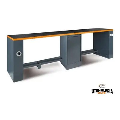 Banco da lavoro per arredo officina C55PRO B-D4 Beta 4100x980x700mm