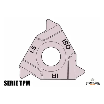 Inserti per lavori di tornitura 11IR-TPM serie threading (10pz)