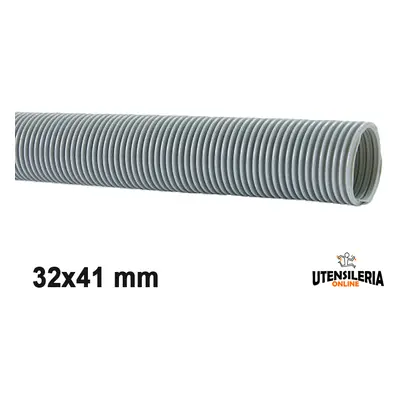 Tubo in eva ASPIRAPOLVERE per aspirazione aria, polvere e fumi 32x41mm (30mt)