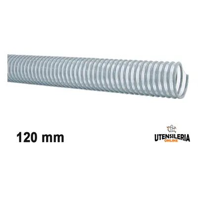 Tubo in poliuretano AIR-FLEX/PU aspirazione polvere e abrasivo, 120mm (20mt)