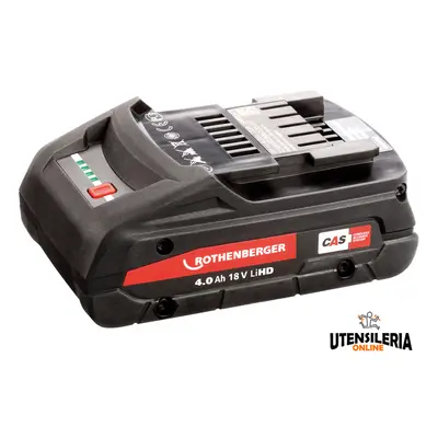 Rothenberger batteria Li-HD RO BP 18V da 4.0Ah