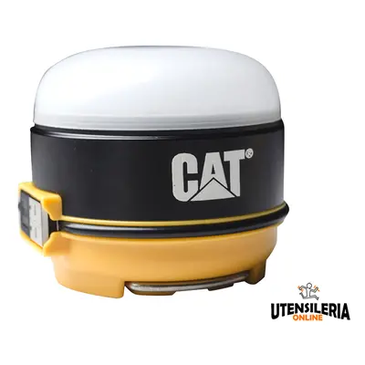 Lampada CAT micro utility light ricaricabile con base magnetica, 100-200 lumen