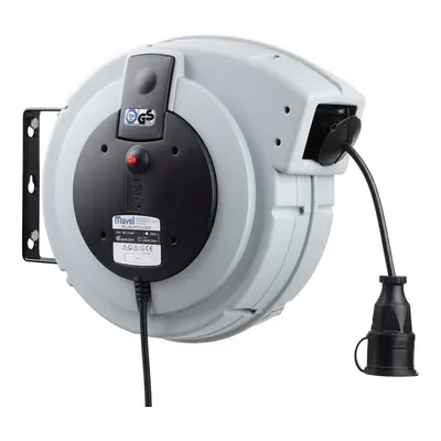 Arrotolatore elettrico Fami 1600 W con presa Schuko per arredamenti Gear Garage