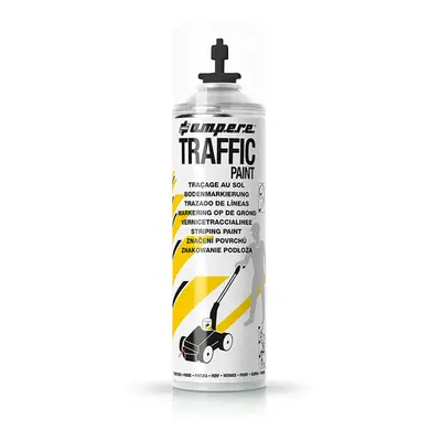 Vernice nera in bomboletta spray Traffic Paint per tracciatore Perfekt Striper