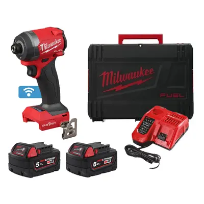 Avvitatore impulsi Milwaukee M18 Fuel ONEID3 One-Key attacco 1/4" Hex coppia 226 Nm in Set