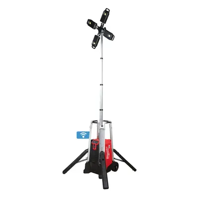 Torre faro Milwaukee MX Fuel TL One-Key 27.000 lumen con batteria 6.0Ah