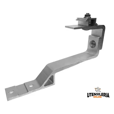 Gancio in alluminio GTA 1 Fischer per tegole piatte a 1 regolazione (10pz)