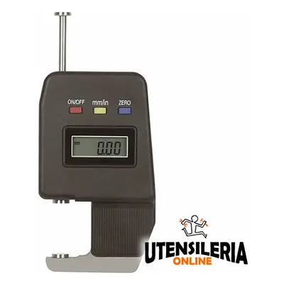 Misuratore di spessore elettronico digitale con piattello 9mm