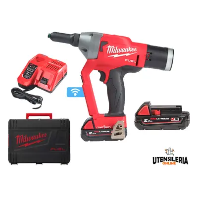 Rivettatrice a batteria Milwaukee M18 Fuel One-Key in valigetta