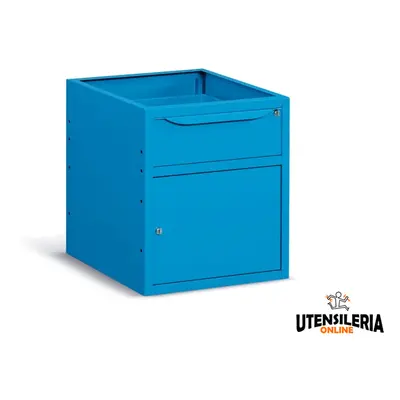 Cassettiera per banco da lavoro Fami 500x607x570mm cassetto e armadietto portata 50 Kg