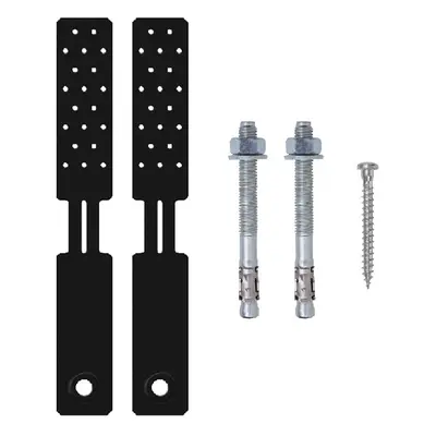 Kit piastre Hold Down per edifici legno Simpson Strong-Tie SHDP 540 con ancorante FM-753